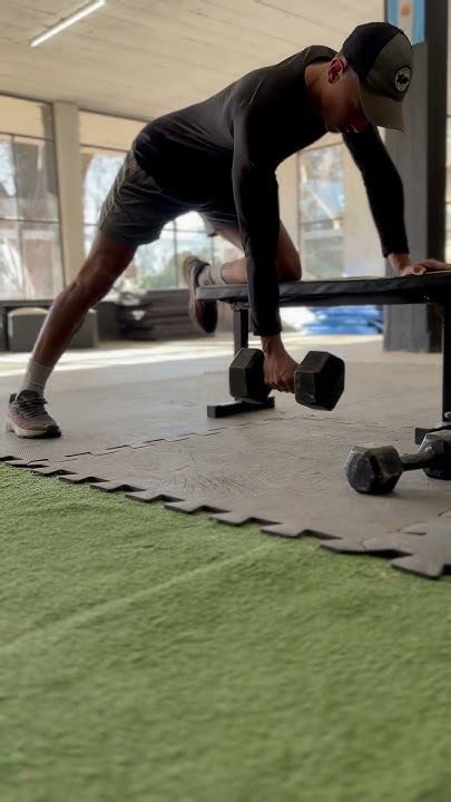 One Arm Bench Row Youtube