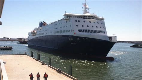 Maine to Nova Scotia ferry arrives in Portland