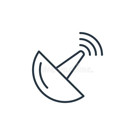 Antenna Icon Vector From Smarthome Concept Thin Line Illustration Of