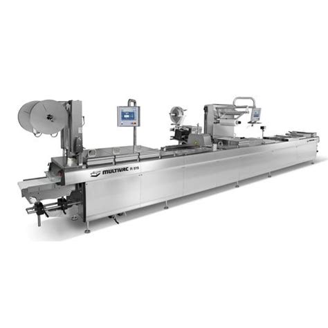 Roll Fed Thermoforming Machine R Multivac For Packaging Fresh