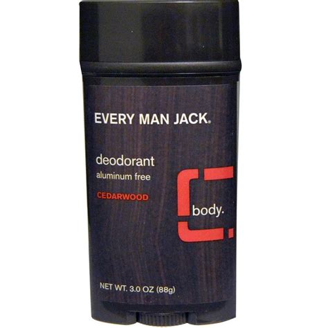 Every Man Jack Deodorant Cedarwood 30 Oz 88 G Iherb