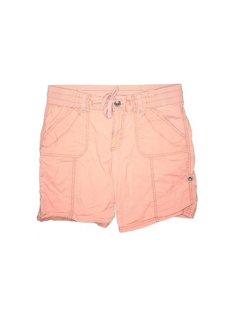 Khakis And Co Solid Pink Khaki Shorts Size 8 64 Off Thredup