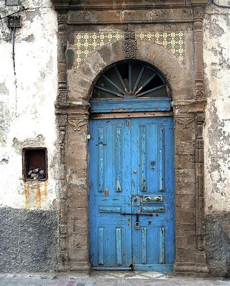 Blue Door Morocco Photograph - Blue Door Morocco Fine Art Print Bonnie ...