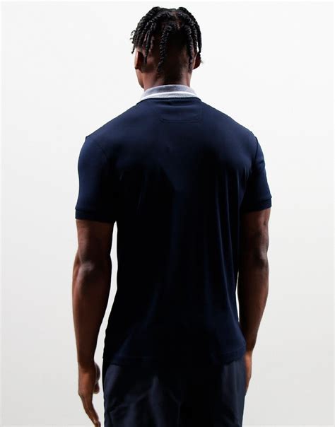 Boss Paddy 1 Polo Shirt Dark Blue Terraces Menswear