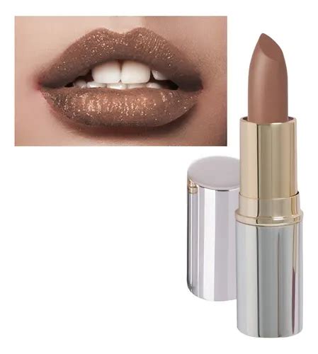 Batom Luxo Odorata Brilho Matte Nude Gold Cintilante MercadoLivre