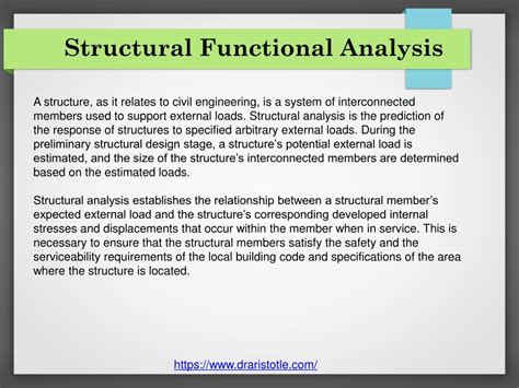 PPT Structural Functional Analysis PowerPoint Presentation Free