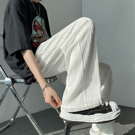 Pants Mens Summer White Casual Pants White Pants For Men Mens Trouser