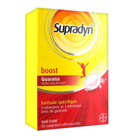 Supradyn Boost Comprim S Effervescents Boost Bayer Achat Au