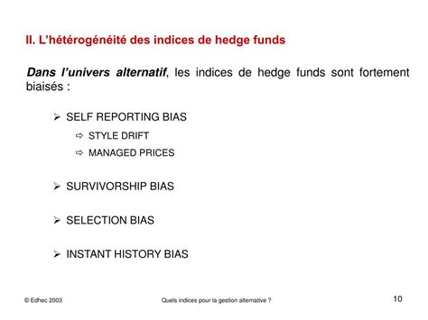 Ppt Quels Indices Pour La Gestion Alternative Powerpoint