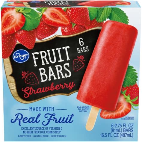 Kroger® Strawberry Fruit Bars 6 Ct Kroger