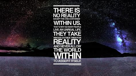 Typography Quote Space Landscape Alternate Reality Hd Wallpaper