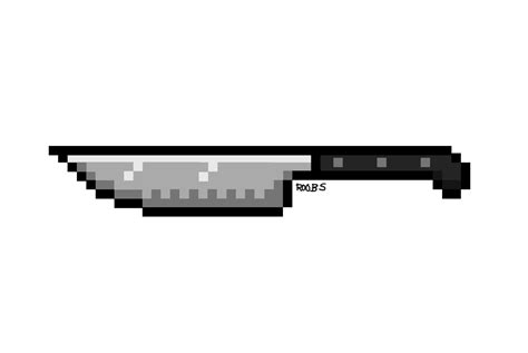 Knife Pixel Art