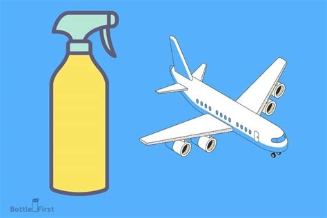 Can You Bring A Spray Bottle On A Plane Yes