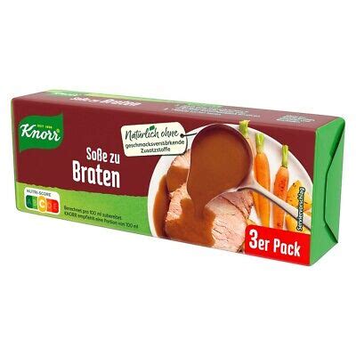 Knorr So E Zu Braten Ergibt X Ml X G G Packung Ebay