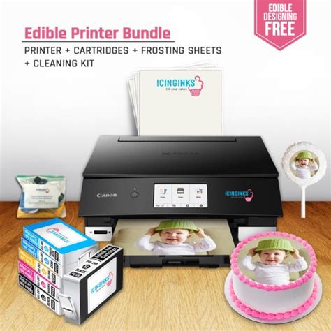 Canon Edible Ink Cake Printer To Print Your Edible Photos Icinginks