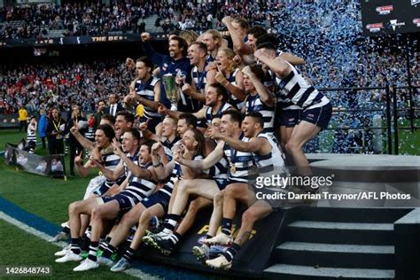 1537 Geelong Cats Afl Grand Final Celebrations Stock Photos High Res