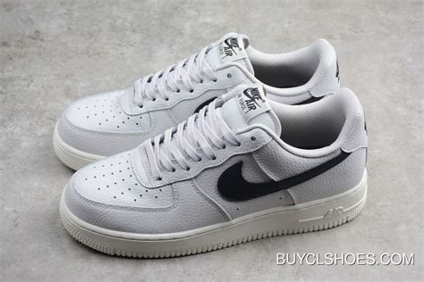 Womenmen Super Deals Nike Air Force One 07 Af1 Vast Greyblack Summit White Aa4083 008 Nike