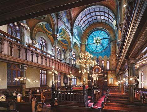 The Interior Of The Historic Eldridge Street Synagogue Of 1887 Home Of The Museum At Eldridge