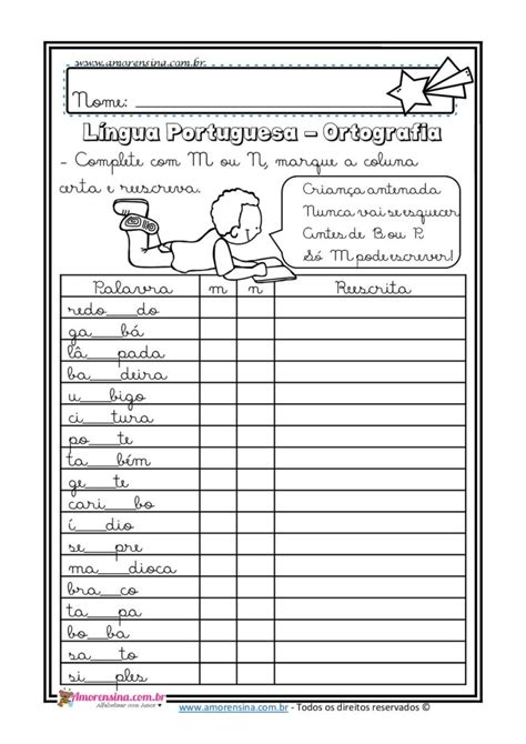 E E Rodrigues Alves Efai LÍngua Portuguesa 3º Ano Sp 29 06 2020