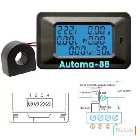 promo  ac   kwh ampere volt watt energy meter ukur daya