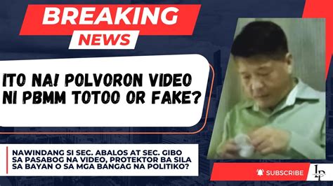 Grabe Ito Nah Gumagamit Daw Ng Polvoron Ni Pbmm Totoo Or Peke Youtube