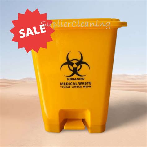 Jual Tempat Sampah Medis Limbah Biohazard Medical Waste 15 Liter