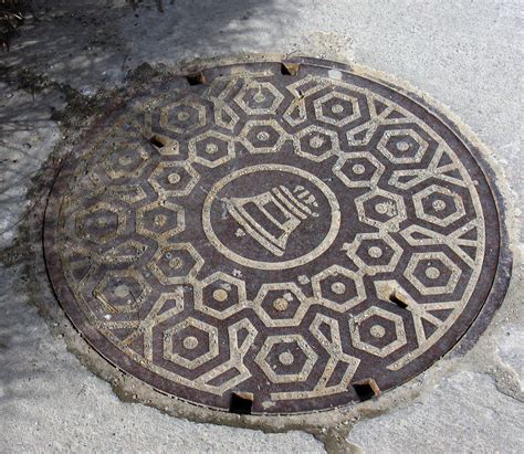 Manhole Cover Bell Location Quebec City Qc Ca Gerard