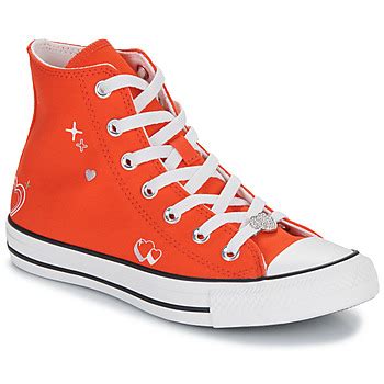 Converse CHUCK TAYLOR ALL STAR Naranja Envío gratis Spartoo es