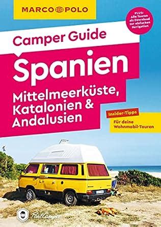 Marco Polo Camper Guide Spanien Mittelmeerk Ste Katalonien