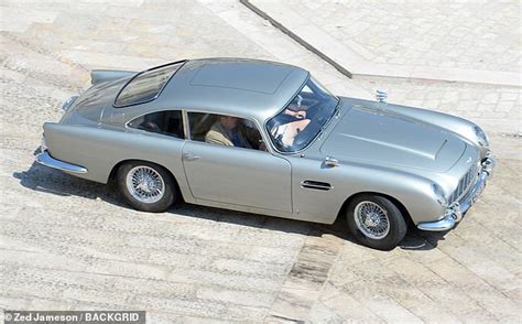 James Bond S Aston Martin Is Pursued In High Octane Car Chase As