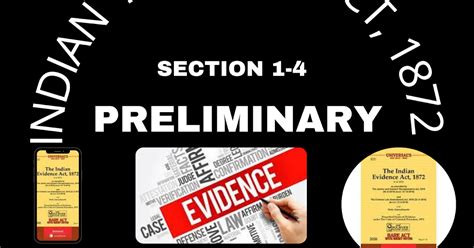 PRELIMINARY SECTION 1 4 OF EVIDENCE ACT CHAPTER I IN INDIAN