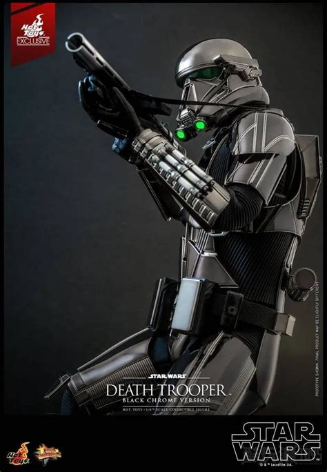 Hot Toys星际大战帝国死亡部队士兵 黑色电镀版 比例收藏级人偶 酷玩潮CHAO