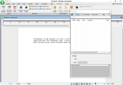 final draft  softpedia
