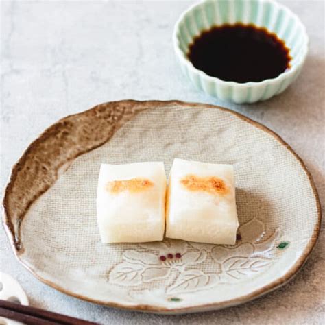 Yaki Mochi Grilled Rice Cake Chef Ja Cooks