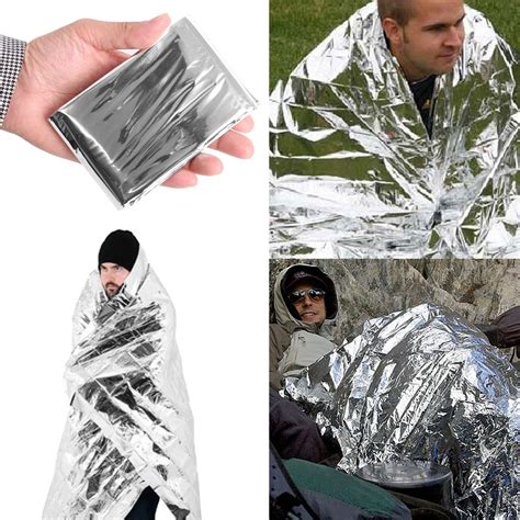 New Emergency Gear Survival Warm Blanket Thermal Space Mylar First Aid