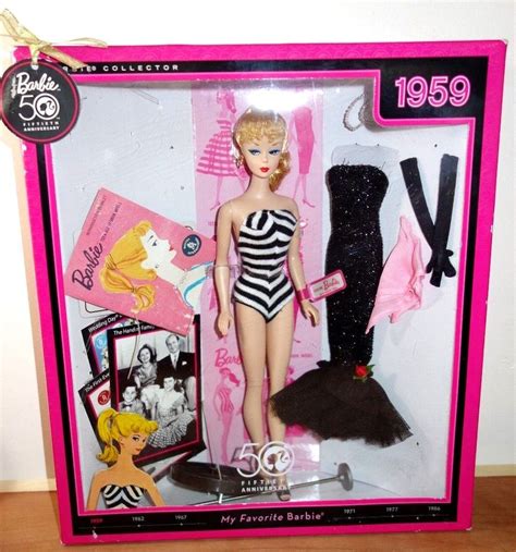 1959 50th Anniversary My Favorite Barbie The Original Teenage Fashion