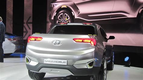 Hyundai Santa Cruz Crossover Pickup Truck Concept 2015 Detroit Auto Show