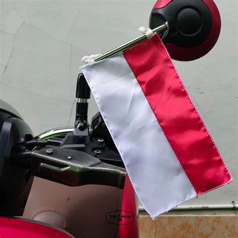 Jual Bendera Merah Putih Motor Dan Mobil Bendera Murah Bendera