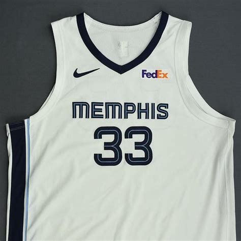 Marc Gasol Memphis Grizzlies Kia Nba Tip Off 2018 Game Worn