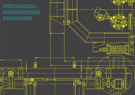 Computer Aided Design Systems Technical Illustrations Backgrounds