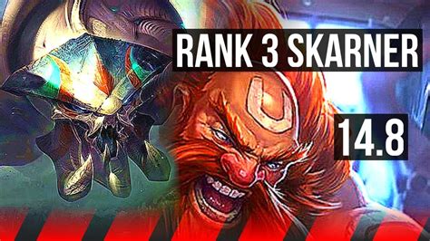 Skarner Vs Gragas Top 4010 Rank 3 Skarner Kr Challenger 148