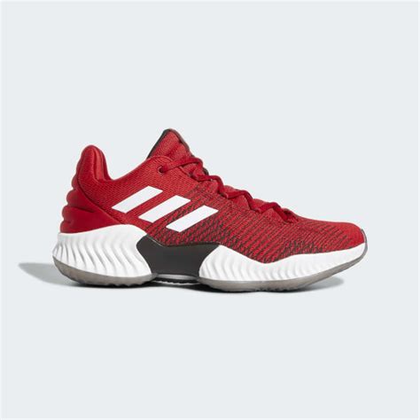 Adidas Pro Bounce 2018 Low Shoes Red Adidas Us