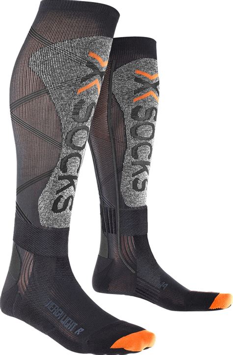 X Socks Ski Energizer Light 4 0 Noir Gris Ski Socks Snowleader