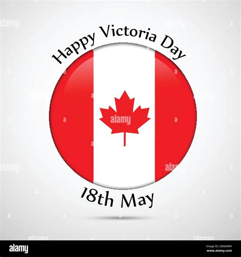 Victoria Day Celebration Canada Stock Vector Images Alamy