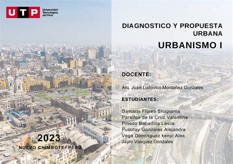 S15s1 Diagnostico Y Propuesta Urbana Desarrolló Personal Cívico Y