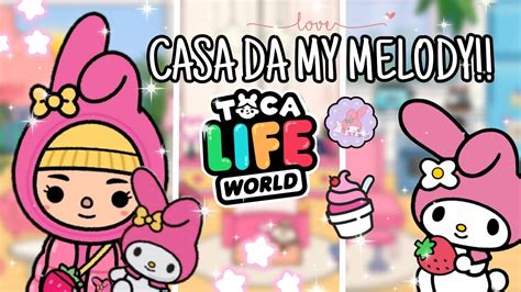 DecoraÇÃo Casinha Da My Melody No Ap Rainbow 🤩🎀💞 Muito Fofa 🥰