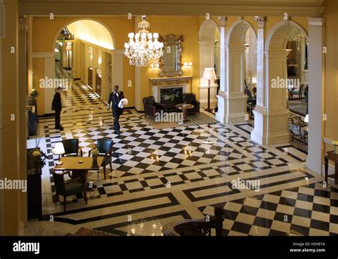 The Rarely Photographed Foyer Lobby At Claridges London One Of