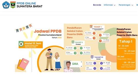 Cara Daftar Dan Login Link Ppdb Sumbarprov Go Id PPDB Sumbar 2023 SMA