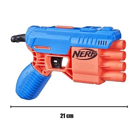 Lançador Dardos Nerf Alpha Strike Fang Claw Qs 4 Hasbro Submarino