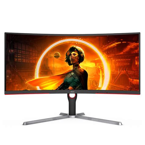 Aoc Cu G S Inch Ms Hz Wqhd K Curved Gaming Monitor